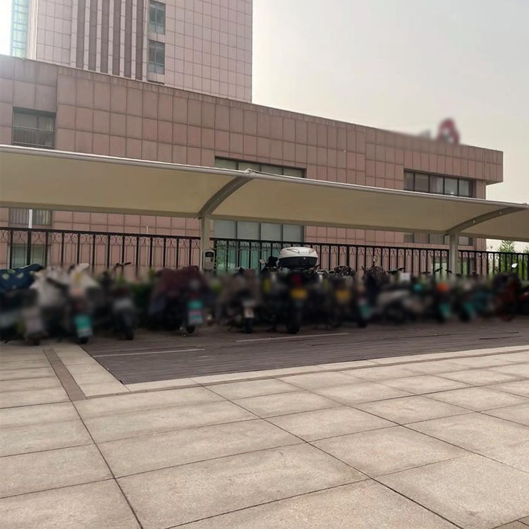 成县膜结构电动车棚