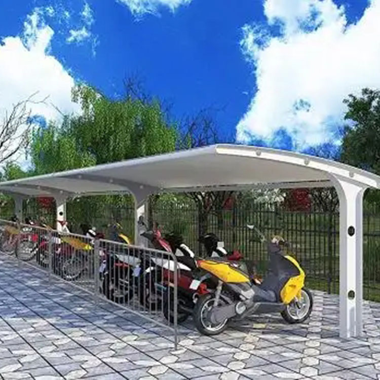 成县膜结构电动车棚